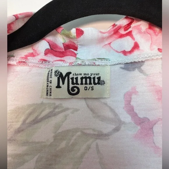 Show Me Your Mumu Brie Robe Garden of Blooms Floral Sz O/S Lounge Coastal - Picture 5 of 5